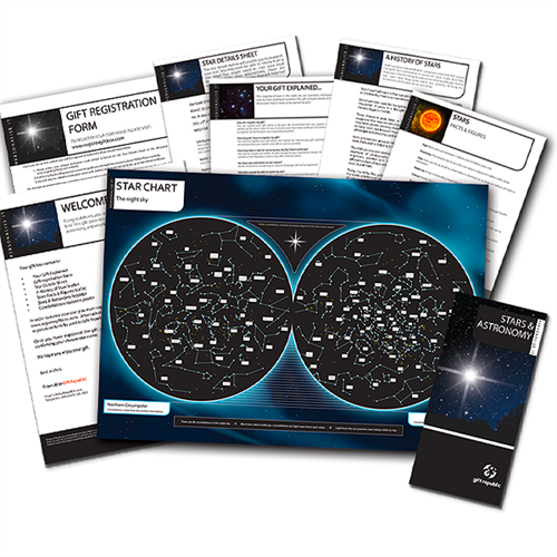 Name a Star Gift - Star Pack  Name a Star Gift - Star Pack